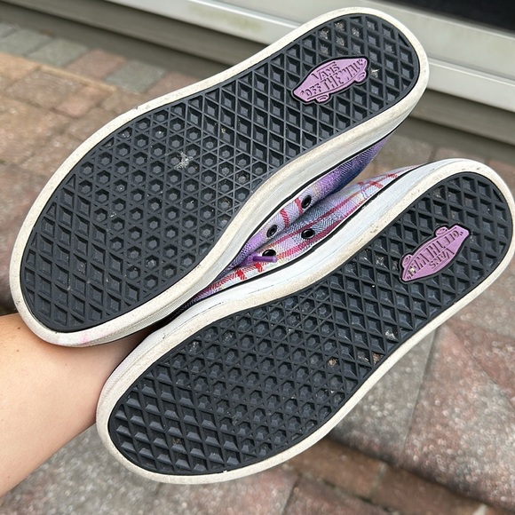 Dusty Dollin Off The Wall Plaid Rare Find Vans - Picture 6 of 10